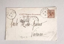 Cartolina postale timbro usato  Cameri