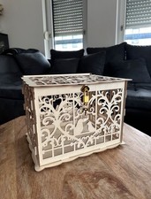 Kartenbox hochzeit holz gebraucht kaufen  Regensburg