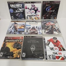 Usado, Lote de 9 jogos PS3 - Gran Turismo, Call Of Duty, Skyrim (Sony Playstation 3) comprar usado  Enviando para Brazil