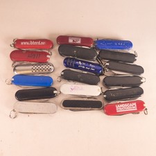 Lote de 18 facas de bolso chinesas baratas 58 mm homenagens chinesas à Victorinox Wenger comprar usado  Enviando para Brazil