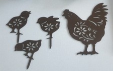 Poule poussins métal d'occasion  Pont-Sainte-Maxence