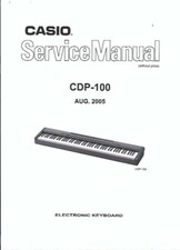 Usado, Casio Service Manual  für CDP-100 Copy comprar usado  Enviando para Brazil