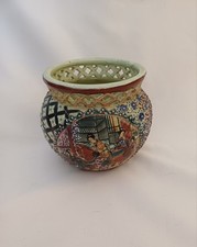 Vintage ceramic satsuma for sale  LEICESTER