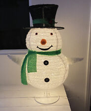 Snowman lighted sculpture for sale  San Diego