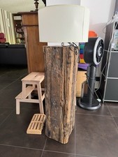 Stehlampe holzbalken 25x25x92 gebraucht kaufen  Saarbrücken