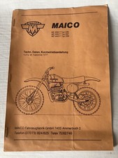 Maico manuals. for sale  COVENTRY