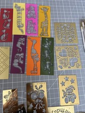 Metal stencils scrapbooking for sale  LYDNEY