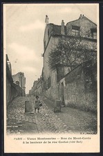 Cpa paris montmartre d'occasion  Expédié en France
