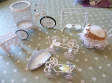 Dolls house white for sale  CAMBERLEY