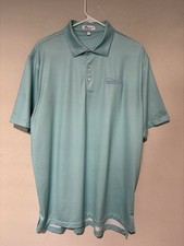Polo Peter Millar Masculino L Estampa de Copo de Vinho Verão Conforto Southern Hills Club H18 comprar usado  Enviando para Brazil