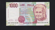 Italia 1000 lire usato Italia 1000 lire usato  Torino