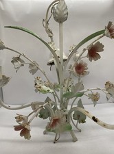 Toleware floral chandelier for sale  WATLINGTON