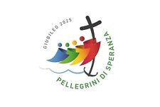 Bandiera giubileo 2025 usato  San Giuseppe Vesuviano