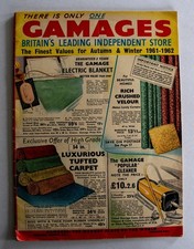 Gamages vintage catalogue for sale  LLANWRTYD WELLS