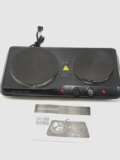 Cooktop elétrico OVENTE bancada queimador duplo, 1700W comprar usado  Enviando para Brazil