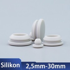 Lochkappen Abdeckstopfen Endkappen Silikon Gummi Dichtung Stopfen Grau 2mm-30mm comprar usado  Enviando para Brazil