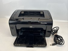 Impressora a Laser Monocromática HP LaserJet Pro P1102W WiFi A/Cabo de Alimentação Testado Preto comprar usado  Enviando para Brazil