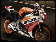 Metal sign motorbike for sale  UK