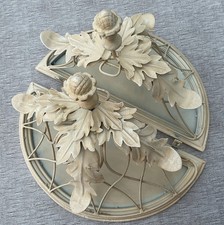 Iron scroll cream for sale  AXMINSTER