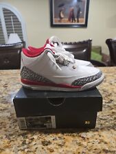 jordan fire red 3 s for sale  Sanford