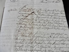 Altes handschriftliches dokume gebraucht kaufen  Bielefeld