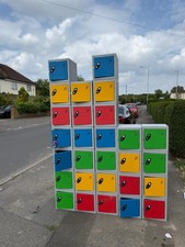 Metal lockers steel for sale  WEST DRAYTON