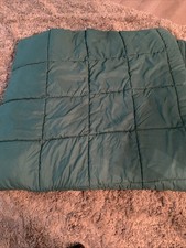 Solid green quilted for sale  Titusville