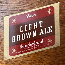 Vaux brewery sunderland for sale  BANGOR