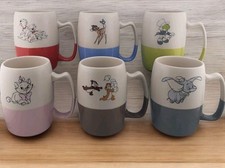 Coleção de canecas esboço esmalte mergulhado Disney Store 2016 conjunto completo de 6 comprar usado  Enviando para Brazil