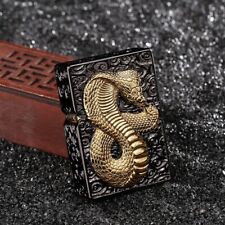 Isqueiro Black King Cobra, isqueiro Zippo, isqueiro cobra, isqueiro serpente comprar usado  Enviando para Brazil