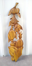 Hand carved wood for sale  Denver