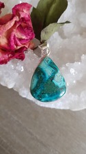 Pendentif argent chrysocolle. d'occasion  France