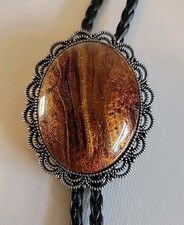 Gravata bolo vintage falsa olho de tigre comprar usado  Enviando para Brazil