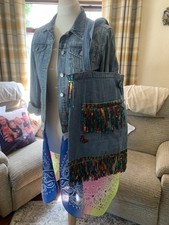 Boho denim bag for sale  BALLYMENA