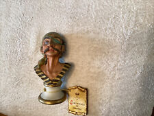 Porcelain bust pirate for sale  BEXLEY