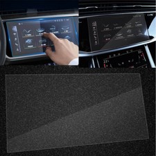 Para Audi Q8 Car Navigation GPS Protectores de pantalla transparentes Película de vidrio templado segunda mano  Embacar hacia Mexico