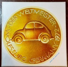Aufkleber weltmeister wolfsbur gebraucht kaufen  Plüderhausen