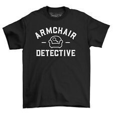 Camiseta Top Camiseta Camiseta Camiseta Algodón Divertida Armchair Detective para Mujer y Hombre segunda mano  Embacar hacia Argentina