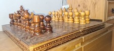 Wooden chess set for sale  MANCHESTER