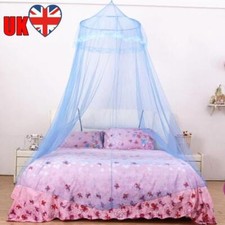 Cama infantil dossel pendurado mosquiteiro princesa cúpula barraca cama (azul) comprar usado  Enviando para Brazil