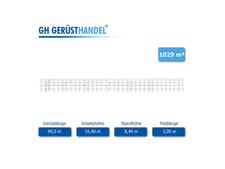 Arbeitsgerüst plettac holzbö gebraucht kaufen  Vöhringen