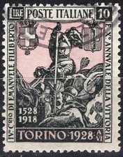 Regno 1928 anniversari usato  Torino