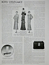 Article presse 1931 d'occasion  Compiègne