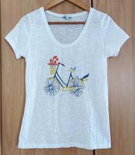 Shirt blanc imprime d'occasion  Guyancourt
