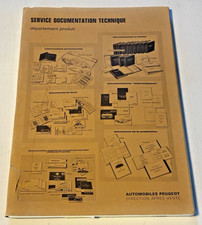 Documentation technique peugeo d'occasion  Quarré-les-Tombes