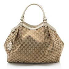 Gucci canvas sukey for sale  USA
