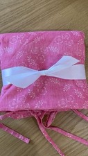 Capa de travesseiro floral estampada GreenRow rosa quente desbotada 68w X 27 profundidade comprar usado  Enviando para Brazil