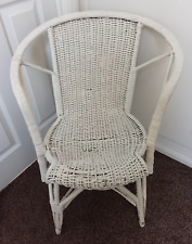 Vintage wicker chair for sale  WHITLEY BAY