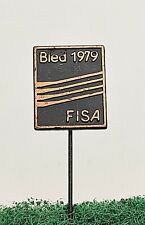 Pino vintage para remo caiaque canoa Eslovênia Bled Campeonato Europeu FISA 1979., usado comprar usado  Enviando para Brazil