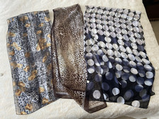 Ladies chiffon rectangle for sale  BIRMINGHAM